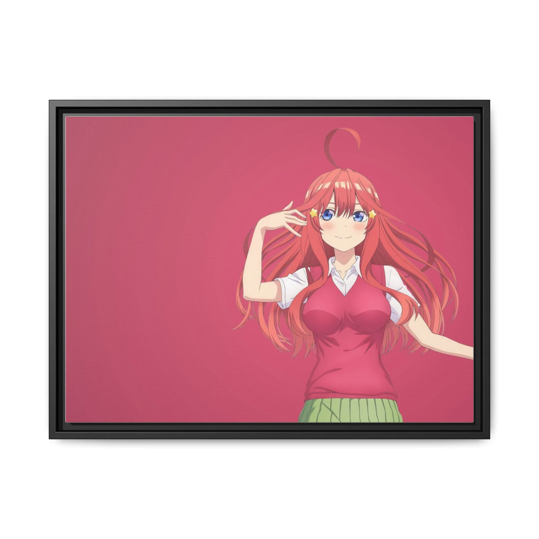 Itsuki Nakano from 5-Toubun no Hanayome Canvas Framed Art Print