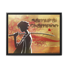 Load image into Gallery viewer, Anime Samurai Champloor Canvas Framed Art Print
