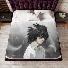 Load image into Gallery viewer, Anime Death Note Sherpa Blanket
