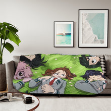 Load image into Gallery viewer, My Hero Academia Tsuyu Asui Sherpa Blanket
