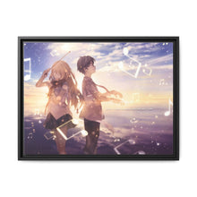 Load image into Gallery viewer, Anime Your Lie in April Canvas Framed Art Print
