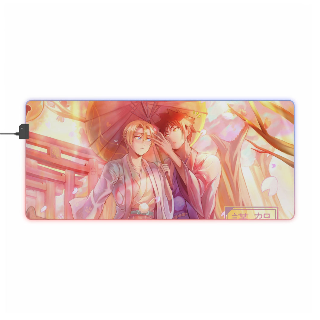 Food Wars: Shokugeki No Soma RGB LED Mouse Pad (Desk Mat)