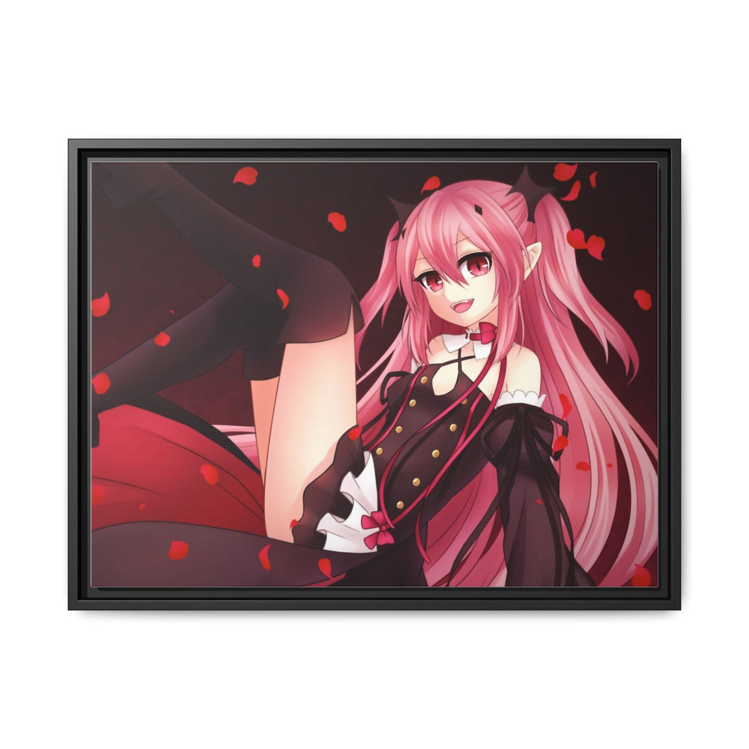 Seraph Of The End Canvas Framed Art Print