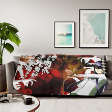 Load image into Gallery viewer, Highschool Of The Dead Sherpa Blanket
