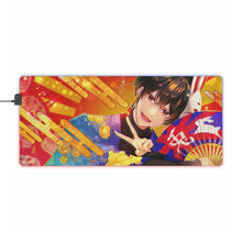 Load image into Gallery viewer, Anime Boy RGB LED Mouse Pad (Desk Mat)
