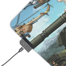 Load image into Gallery viewer, Anime Military RGB LED Mouse Pad (Desk Mat)
