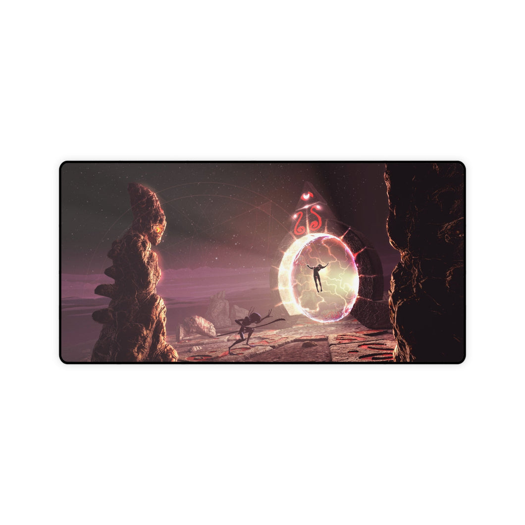 Sci Fi Dark Mouse Pad (Desk Mat)
