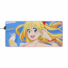 Load image into Gallery viewer, Nisekoi Chitoge Kirisaki RGB LED Mouse Pad (Desk Mat)
