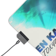 Load image into Gallery viewer, Tokyo Ghoul Ken Kaneki RGB LED Mouse Pad (Desk Mat)
