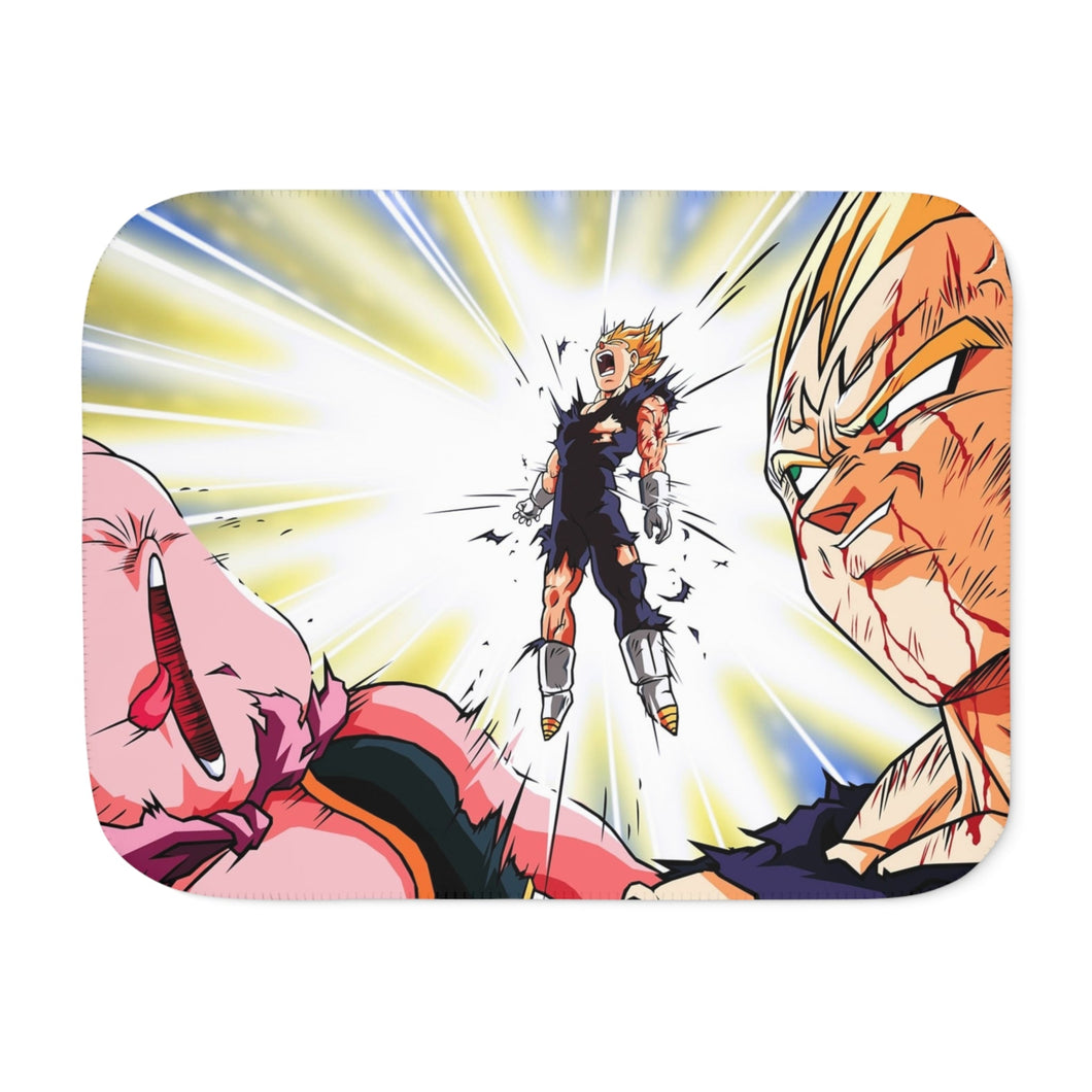 Vegeta Sacrifice Sherpa Blanket