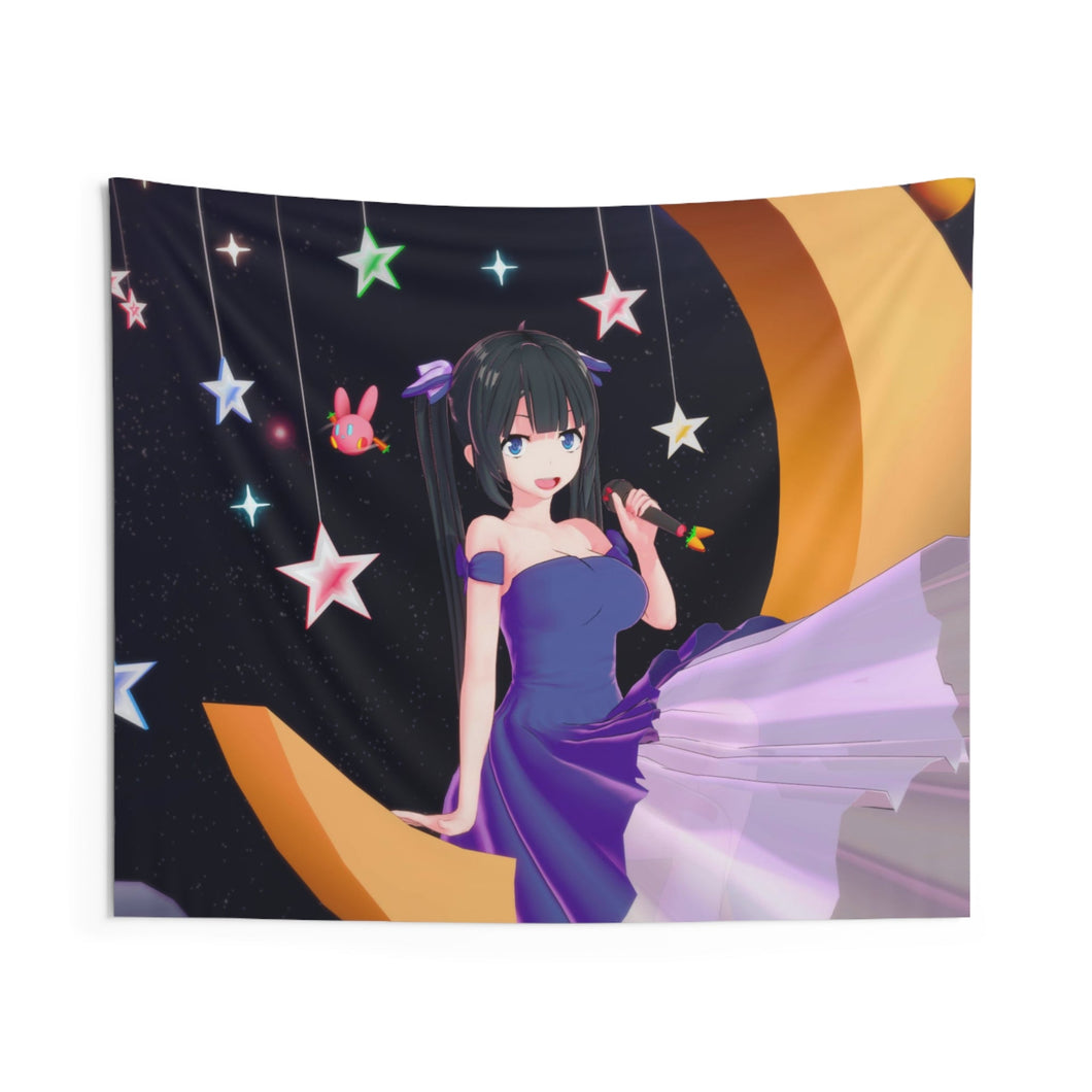 Is It Wrong To Try To Pick Up Girls In A Dungeon? Indoor Wall Tapestry