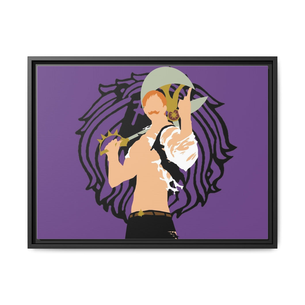 The Seven Deadly Sins Canvas Framed Art Print