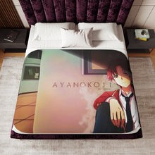 Load image into Gallery viewer, Ayanokoji Sherpa Blanket

