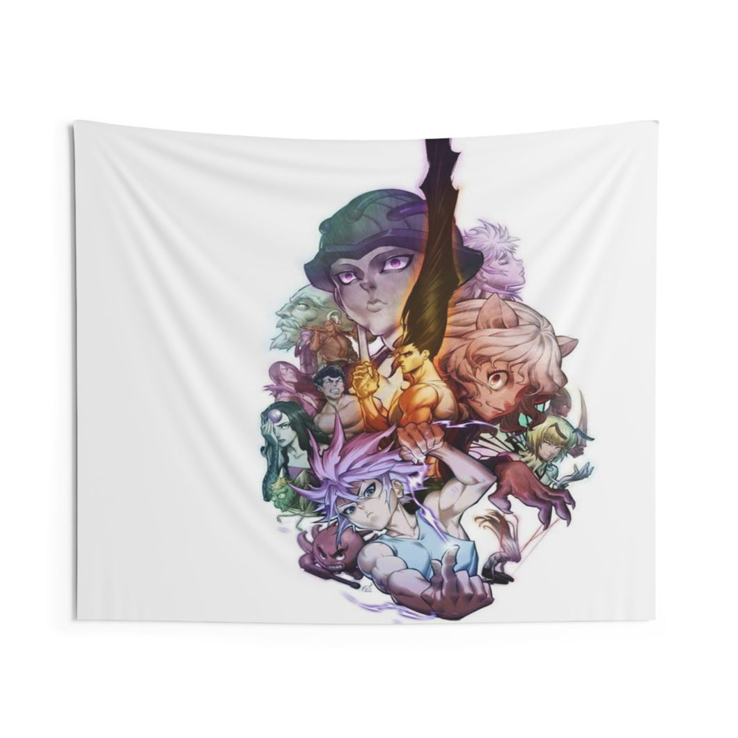 Hunter x Hunter Killua Zoldyck, Gon Freecss Indoor Wall Tapestry