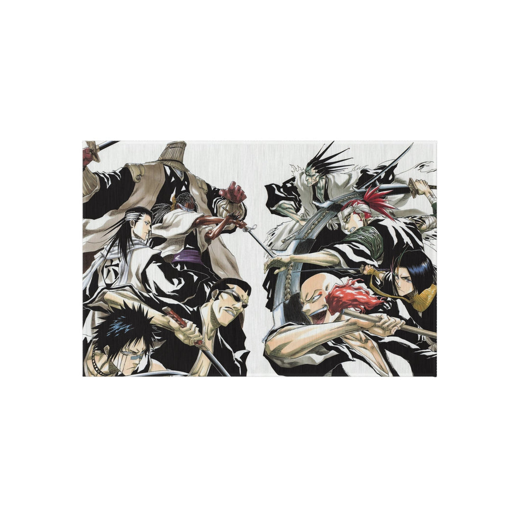 Bleach Renji Abarai, Kenpachi Zaraki Rug