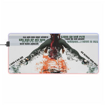 Load image into Gallery viewer, Black Lagoon RGB LED Mouse Pad (Desk Mat)
