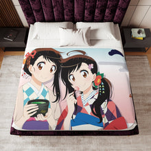 Load image into Gallery viewer, Nisekoi Kosaki Onodera Sherpa Blanket
