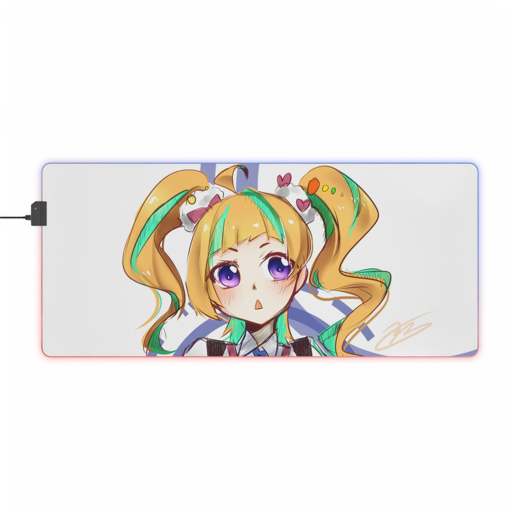 Kiznaiver Niko Niiyama RGB LED Mouse Pad (Desk Mat)