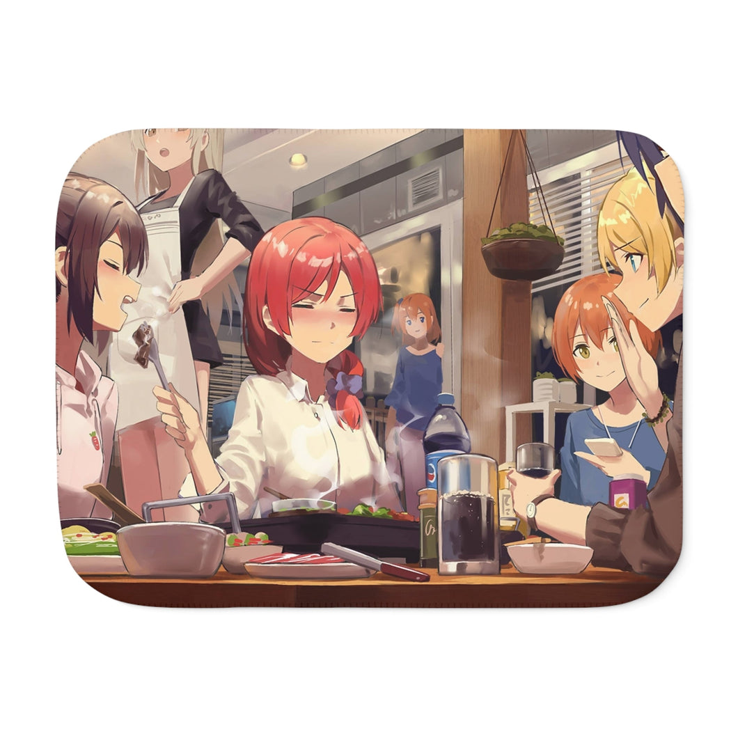 Anime Love Live! Sherpa Blanket