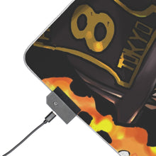 Load image into Gallery viewer, Fire Force Shinra Kusakabe RGB LED Mouse Pad (Desk Mat)
