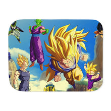 Load image into Gallery viewer, Anime Dragon Ball Z Sherpa Blanket
