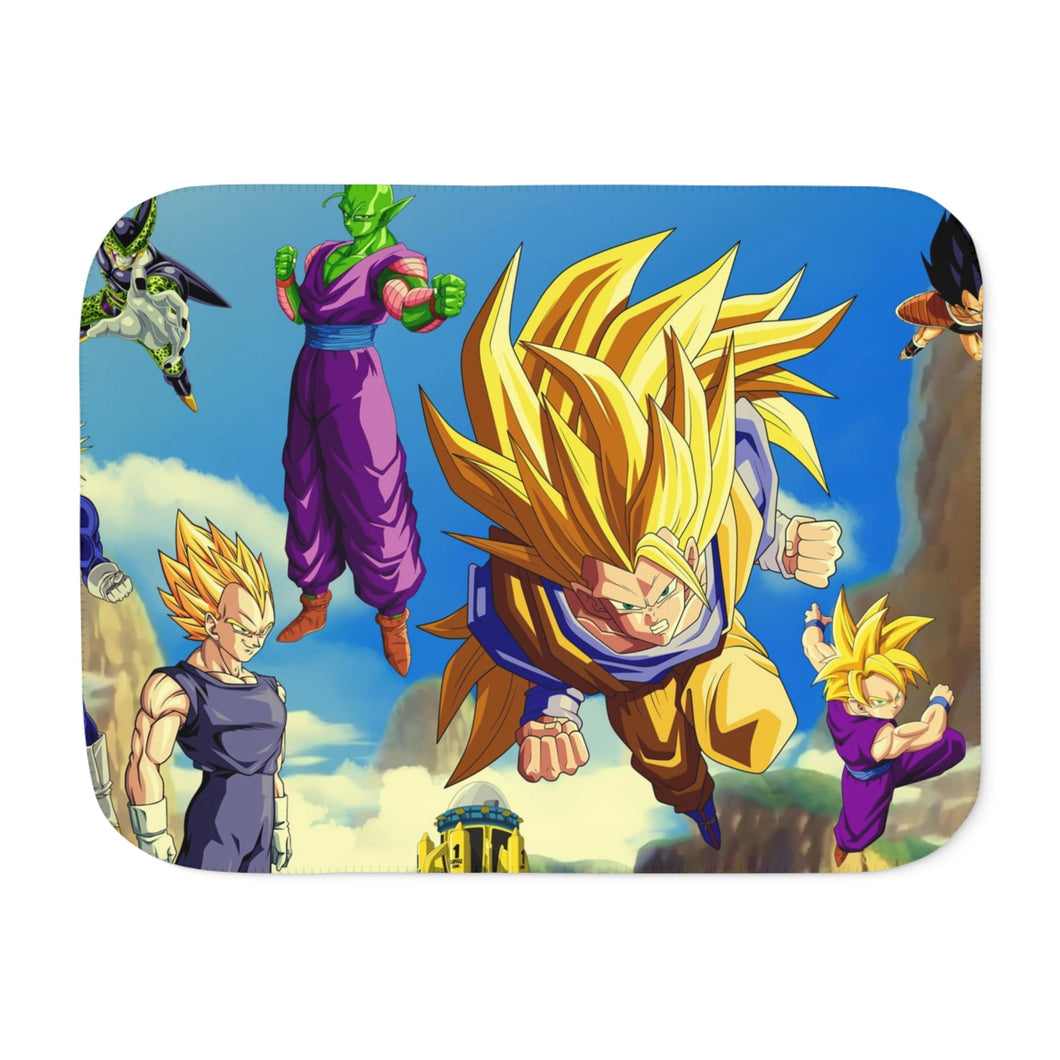 Anime Dragon Ball Z Sherpa Blanket
