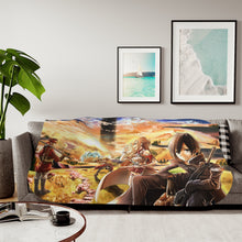 Load image into Gallery viewer, Anime Sword Art Onliner Sherpa Blanket
