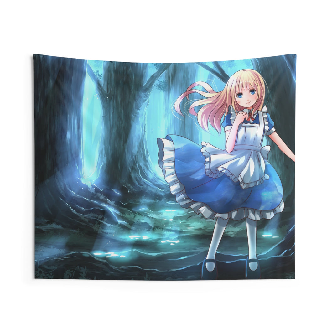 Anime Alice In Wonderland Indoor Wall Tapestry