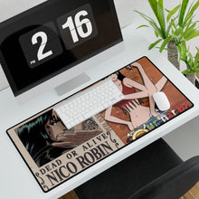 Load image into Gallery viewer, Archeologist NICO ROBIN WANTED by WB KHOSKI Mouse Pad (Desk Mat)
