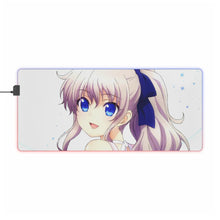 Load image into Gallery viewer, Nao Tomori face RGB LED Mouse Pad (Desk Mat)
