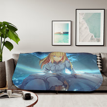 Load image into Gallery viewer, Anime Fate/Stay Night Sherpa Blanket
