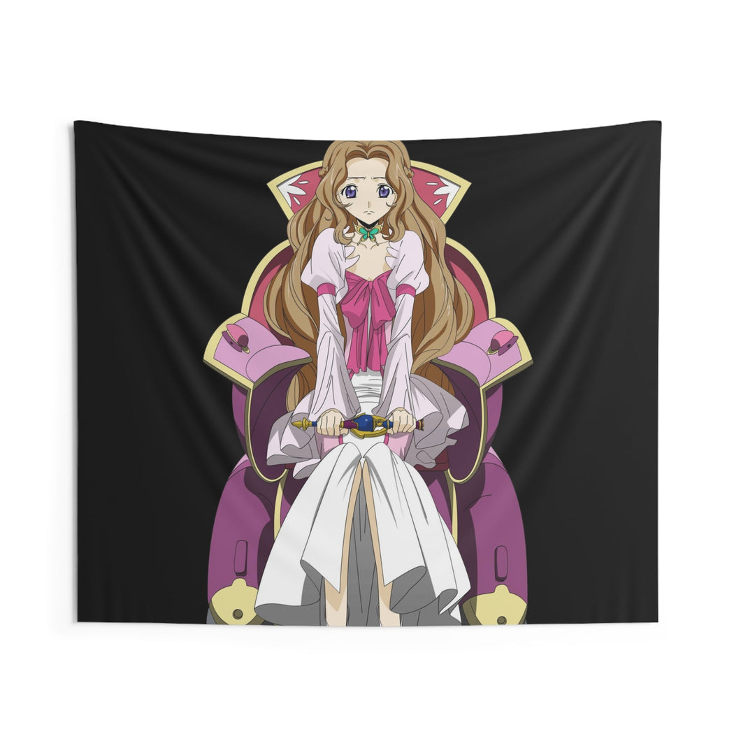 Code Geass Nunnally Lamperouge Indoor Wall Tapestry