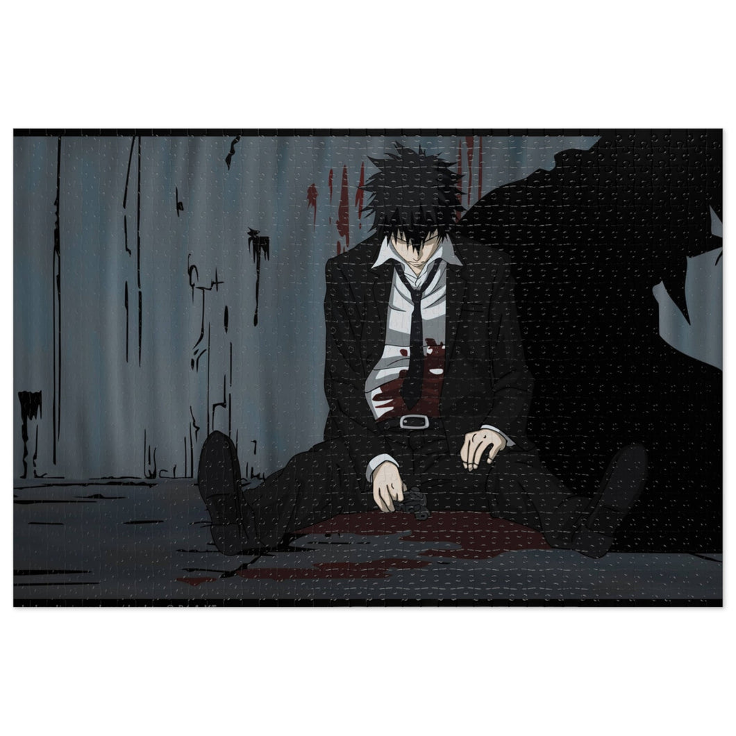 Shinya Kogami dead Jigsaw Puzzle