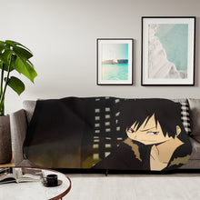 Load image into Gallery viewer, Durarara!! Izaya Orihara Sherpa Blanket
