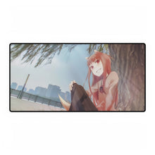 Load image into Gallery viewer, Anime Spice and Wolf Mouse Pad (Desk Mat)
