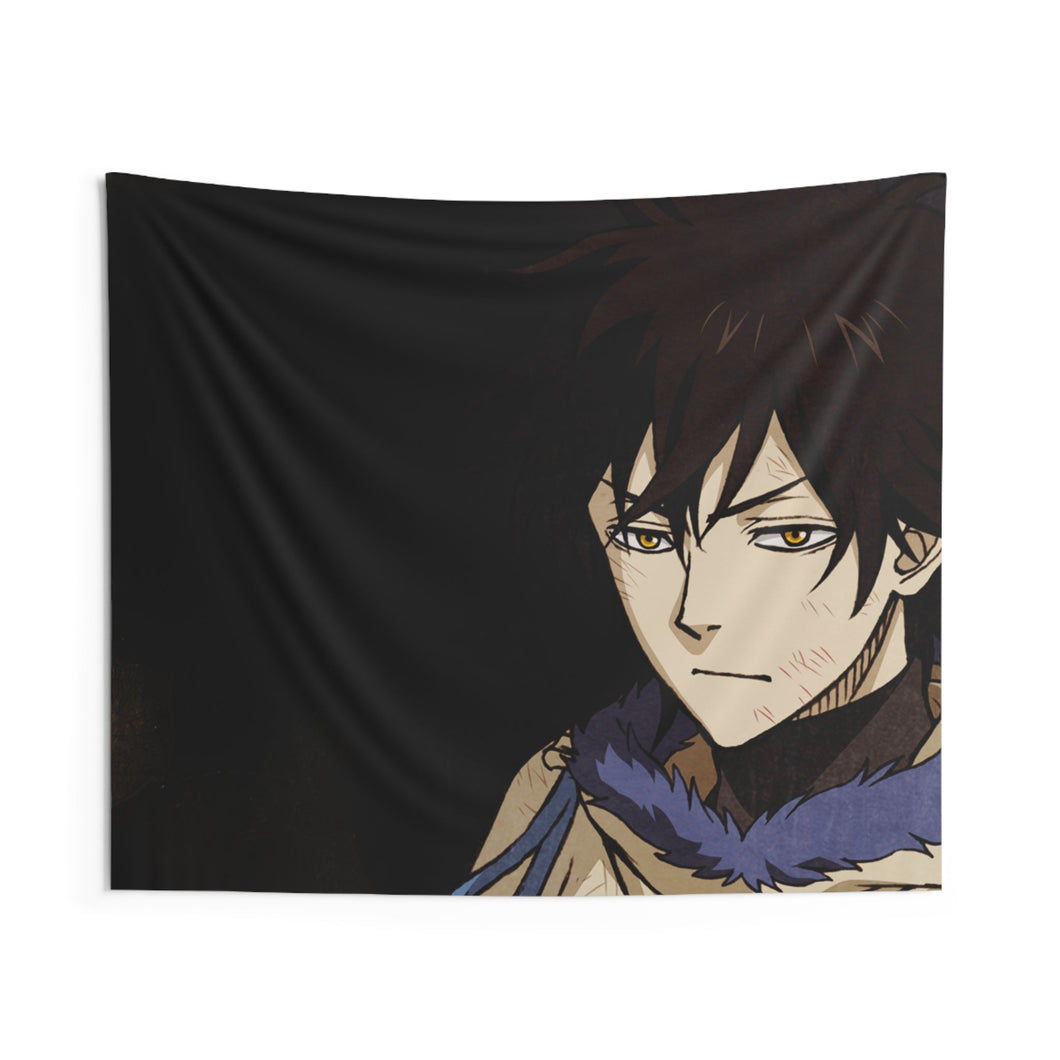 Black Clover Yuno Indoor Wall Tapestry