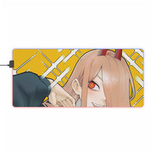 Load image into Gallery viewer, Chainsaw Man RGB LED Mouse Pad (Desk Mat)
