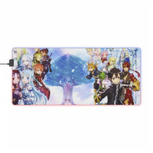 Load image into Gallery viewer, Sword Art Online II RGB LED Mouse Pad (Desk Mat)
