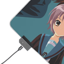 Load image into Gallery viewer, The Melancholy Of Haruhi Suzumiya RGB LED Mouse Pad (Desk Mat)
