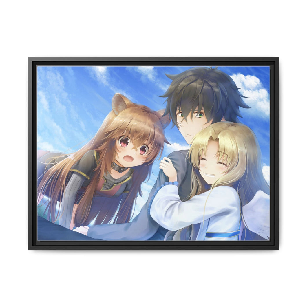The Rising of the Shield Hero Canvas Framed Art Print