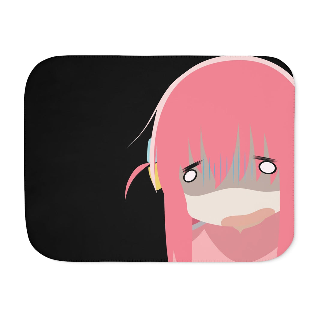 Bocchi the Rock Sherpa Blanket