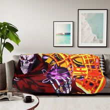 Load image into Gallery viewer, Ainz Ooal Gown Sherpa Blanket
