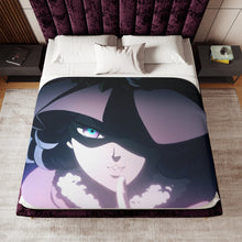 Load image into Gallery viewer, Black Clover Sherpa Blanket
