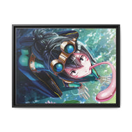 Anime My Hero Academia Canvas Framed Art Print