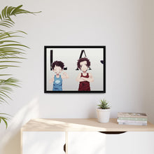 Load image into Gallery viewer, Luffy,Ace and Sabo Canvas Framed Art Print

