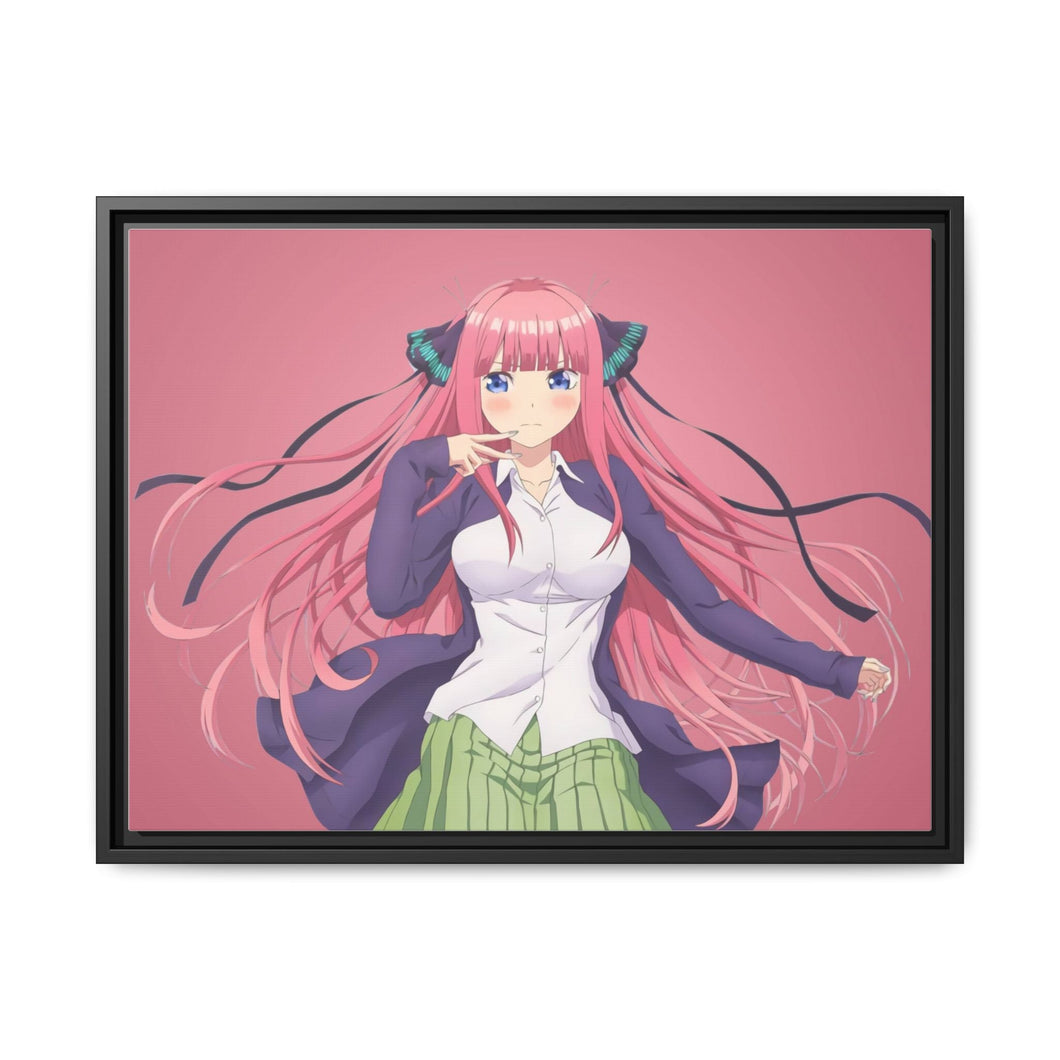 Nino Nakano from 5-Toubun no Hanayome Canvas Framed Art Print