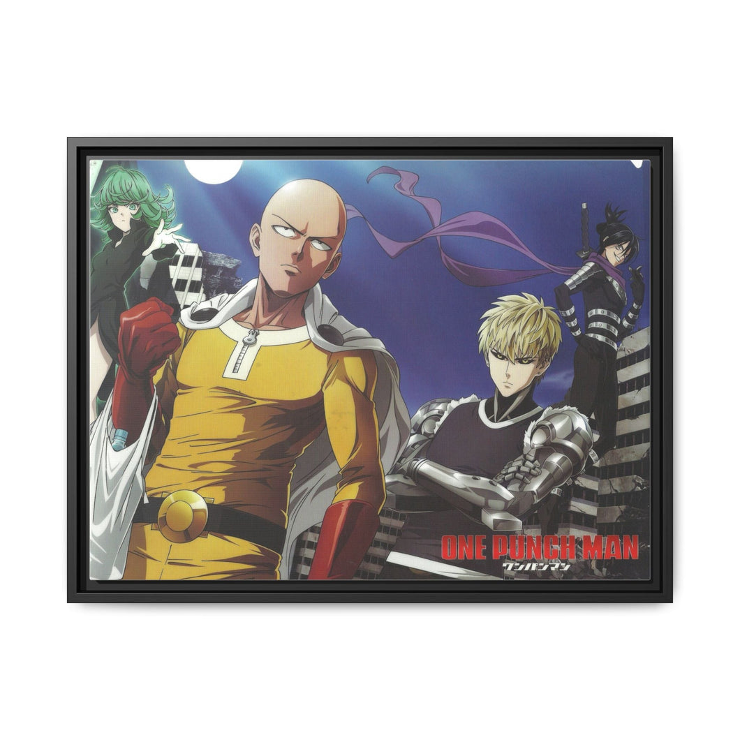 For all power Canvas Framed Art Print