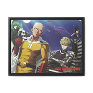 For all power Canvas Framed Art Print