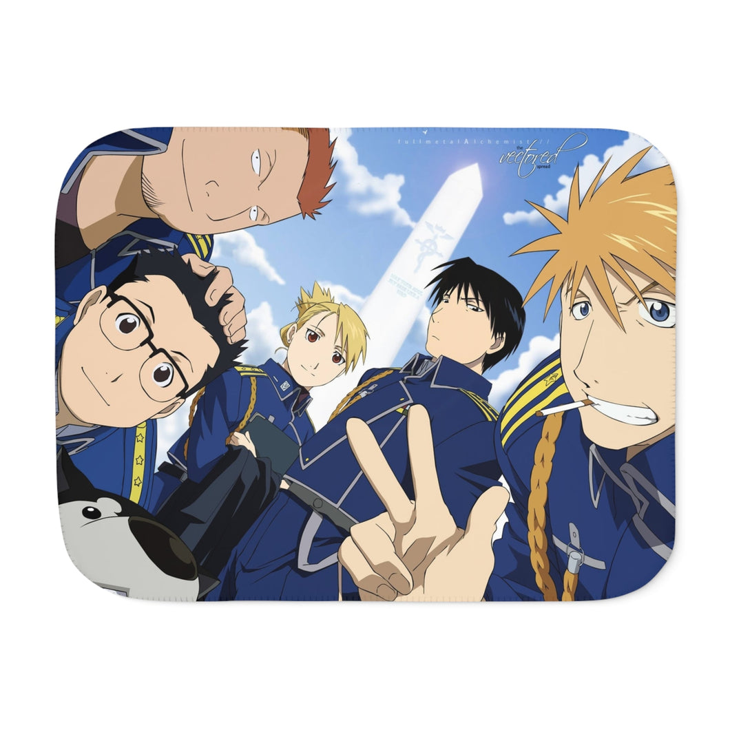 Anime FullMetal Alchemist Sherpa Blanket