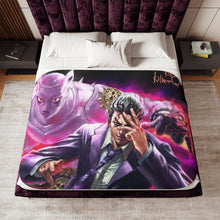 Load image into Gallery viewer, Anime Jojo's Bizarre Adventure Sherpa Blanket
